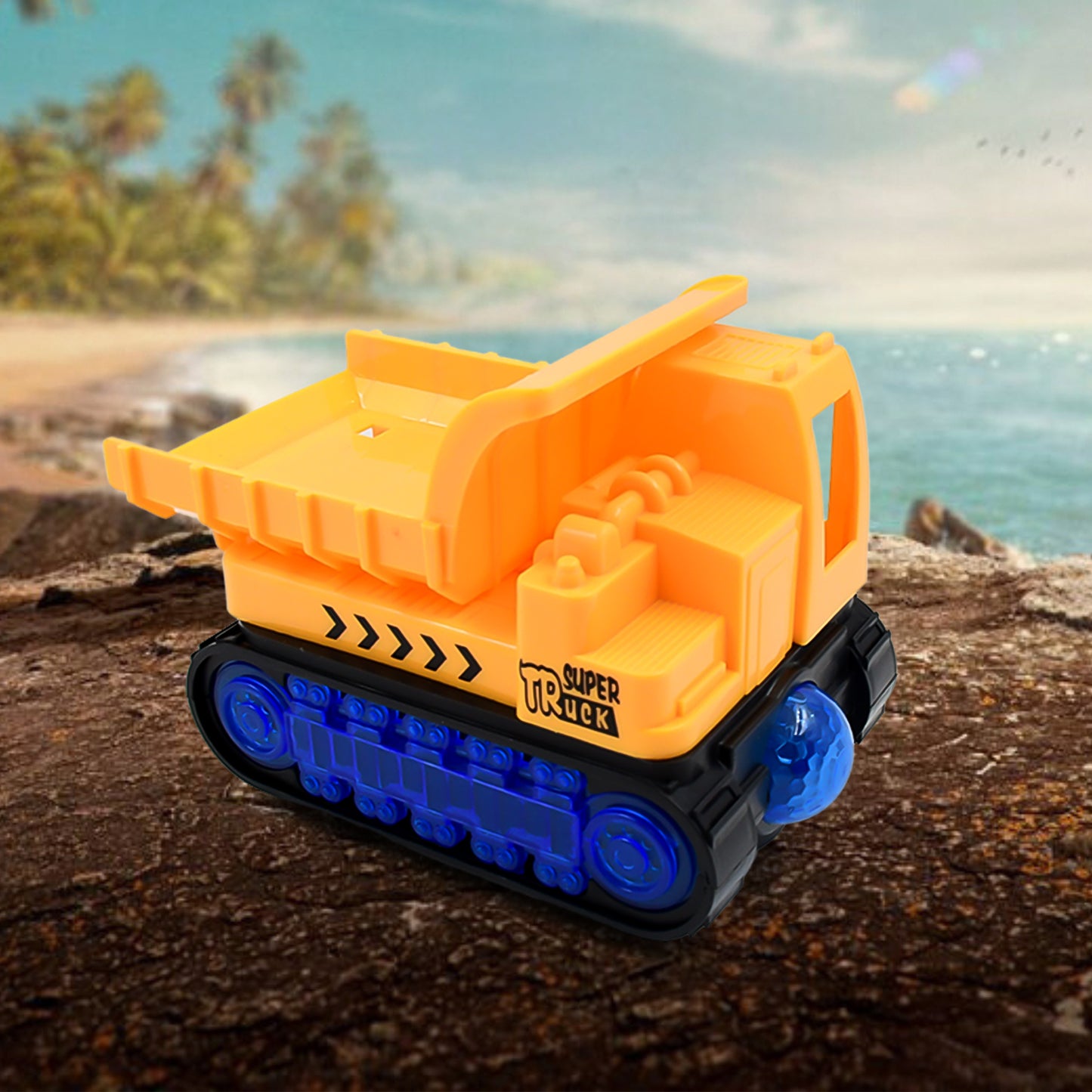 Engineering Vehicletoys For Kids - Self-driving Super Dump Truck Toy  Self-driving Trucks Engineering Truck Electric Vehicle Toys Boys Birthday Gift Toys (1 Pc) - Happy Price - Image 7