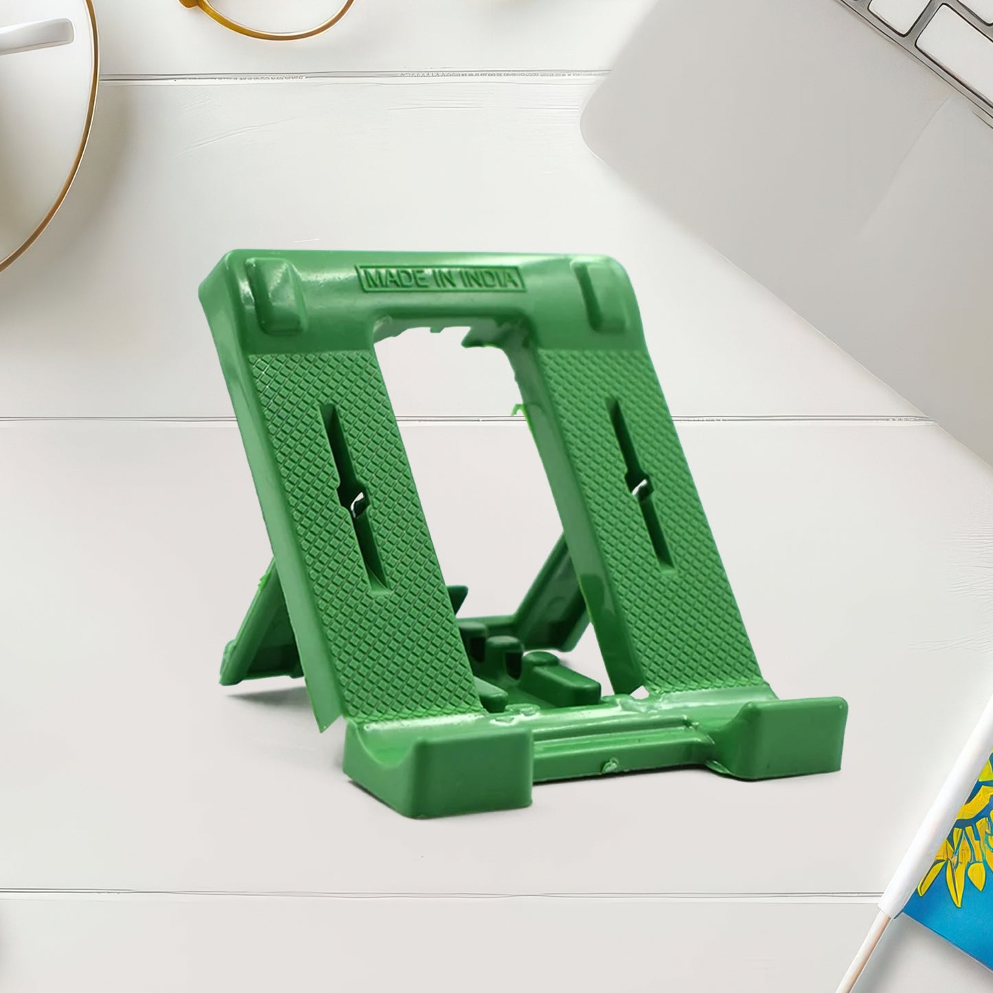 Adjustable 4 Steps Foldable Mobile Stand Holder (4 Pc) - Happy Price - Image 4