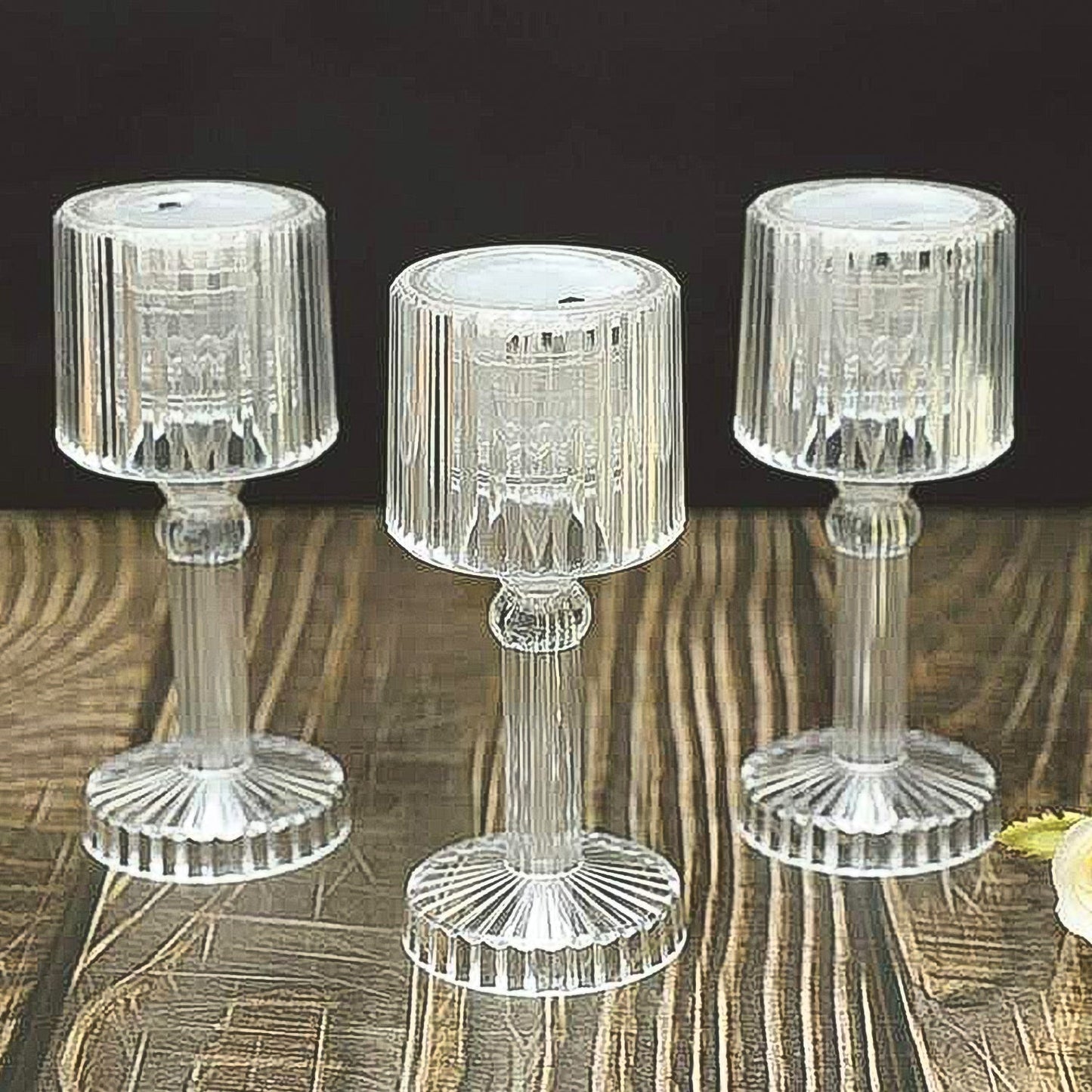 Mini Acrylic Led Desk Lamps Table Lamp Portable Crystal (1 Pc  Small) - Happy Price - Image 5