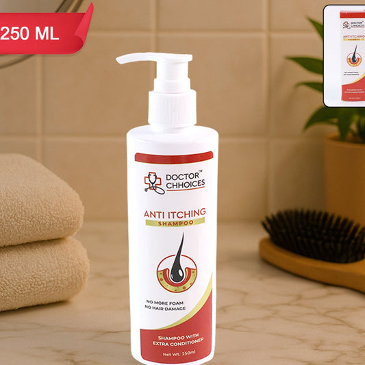 Doctor Chhoices Anti-Itching Shampoo with Conditioner, 250ml