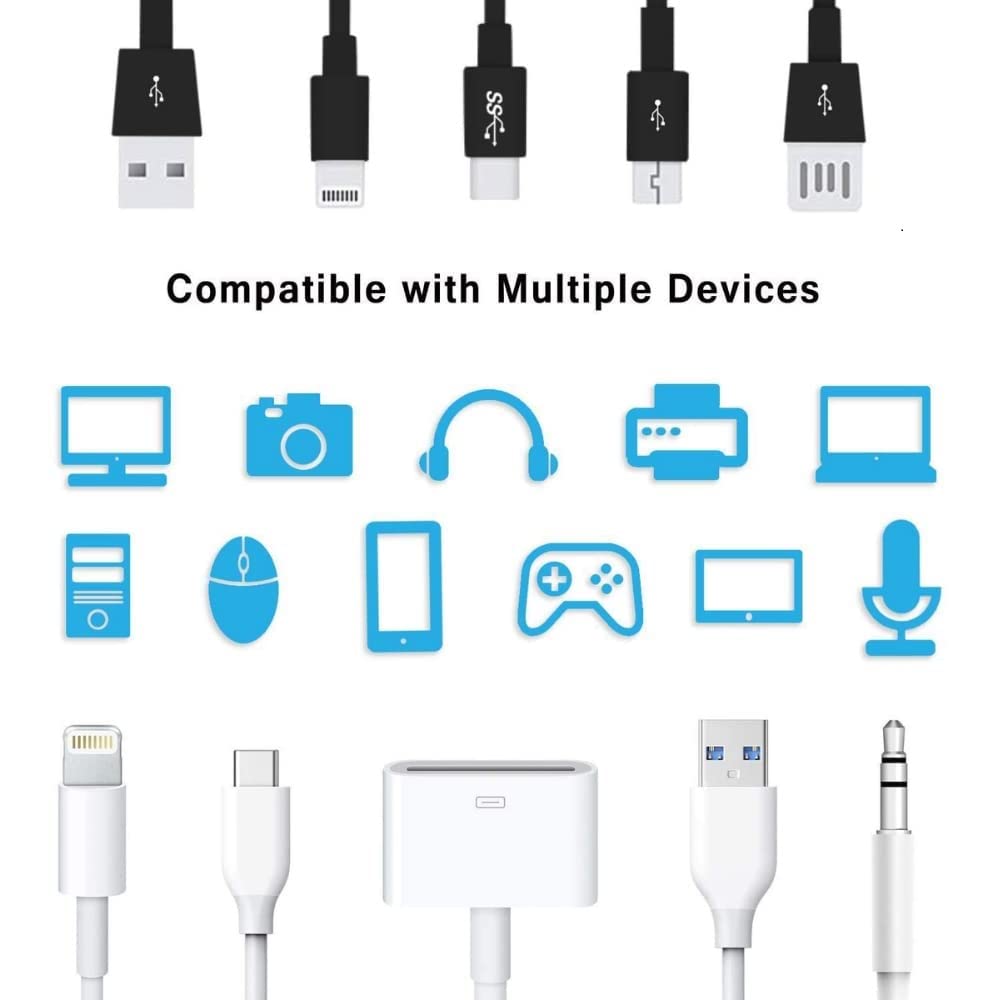 Metallic Finish Cable Spiral Protectorwire Repairpet Cord Protectorheadphone Saver Cable Wrapcover For Mac Charging Cable - Happy Price - Image 2