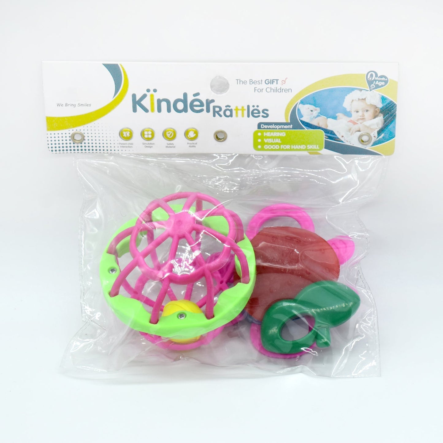 At39 3pc Rattles Baby Toy And Game For Kids And Babies For Playing And Enjoying Purposes. - Happy Price - Image 4