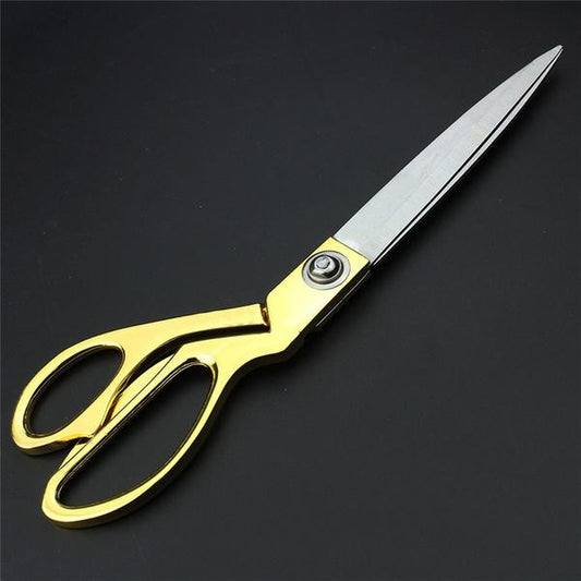 Gold Plated Professional Cloth Cutting Scissor - Happy Price - Image 1