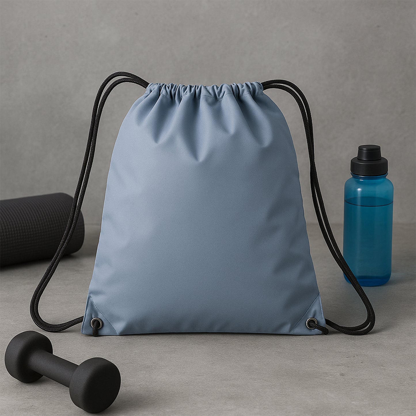Water-resistant Nylon Drawstring Backpack Bag (1 Pc) - Happy Price - Image 4