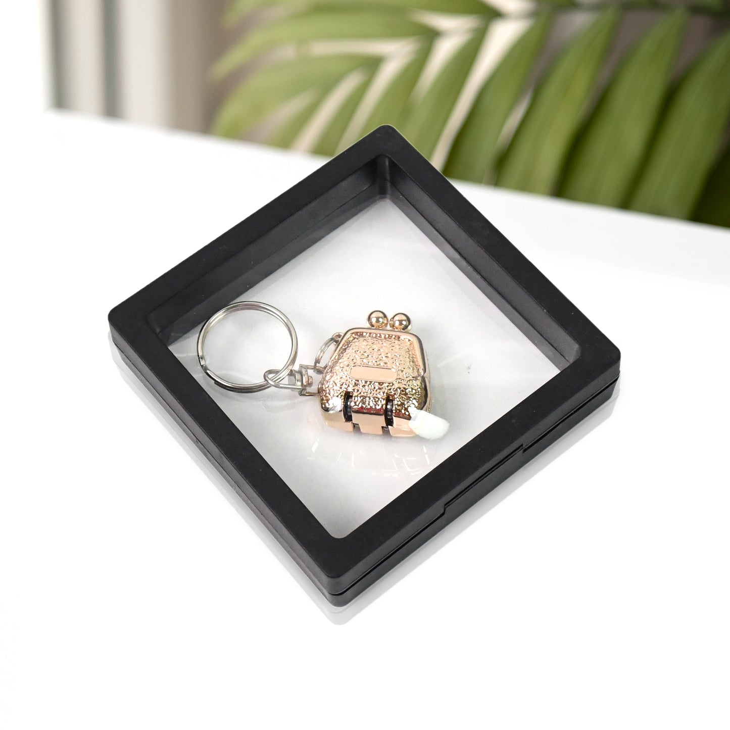 Nail Clipper Keychain With 3d Floating Frame Display Case (1 Set) - Happy Price - Image 5