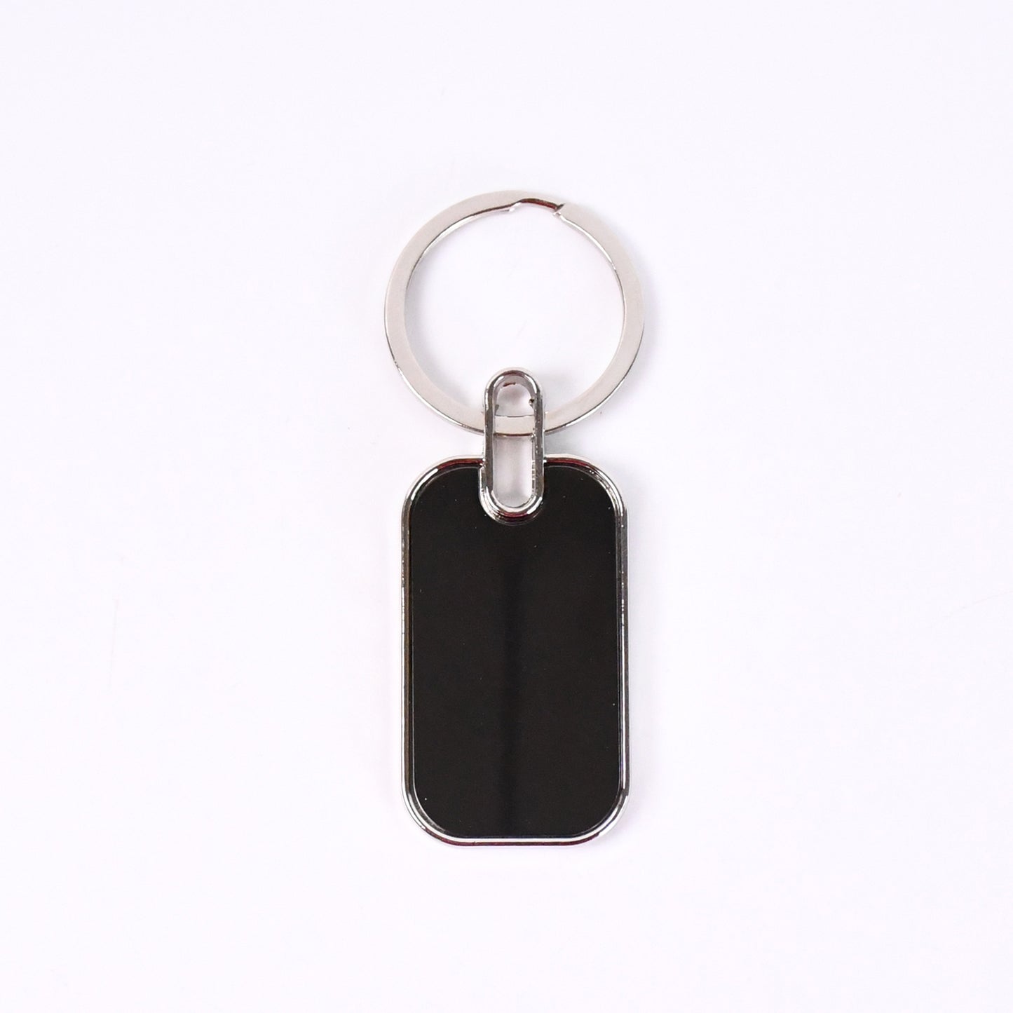 Keyring Metal Keychain Handbag Charm Round Oval Key Rings (1 Pc) - Happy Price - Image 4