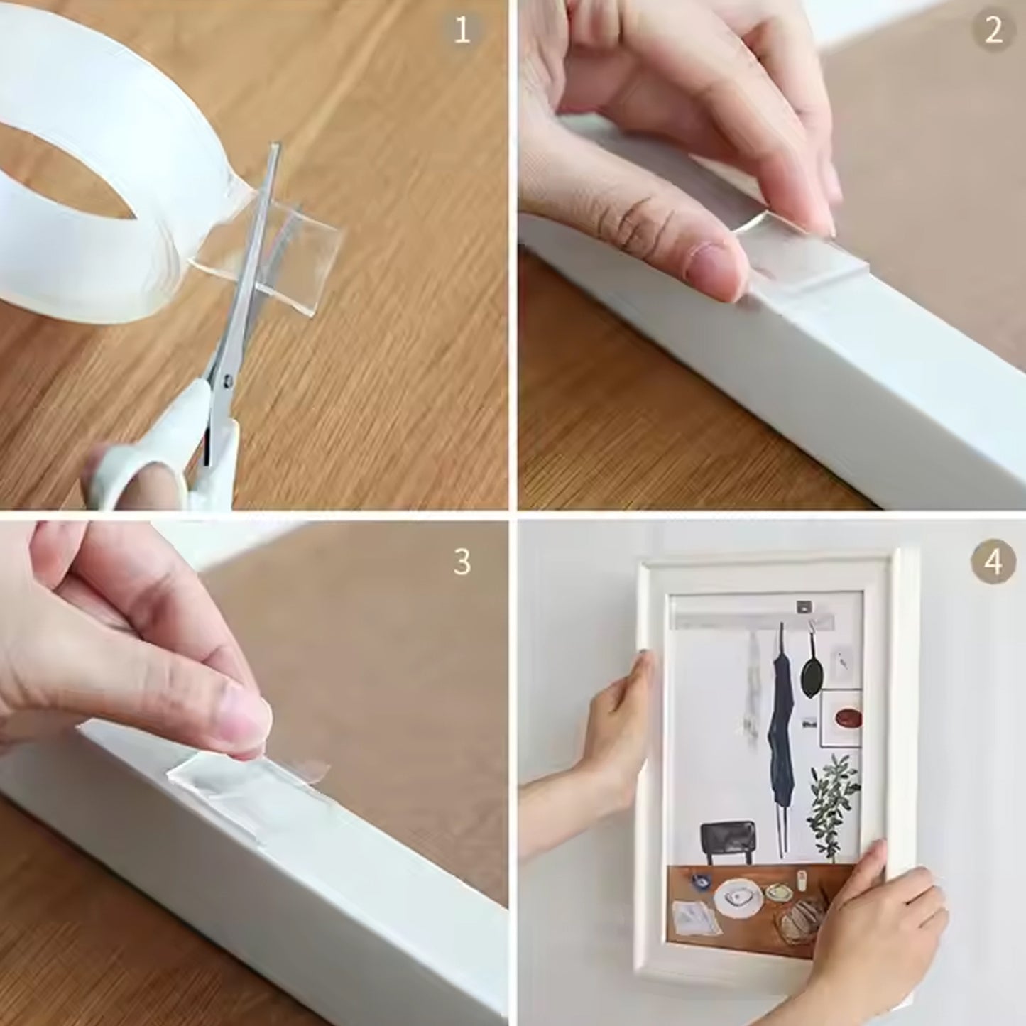 Strong Double Sided Tape Foam Mounting Tape (1 Pc  Big) - Happy Price - Image 5