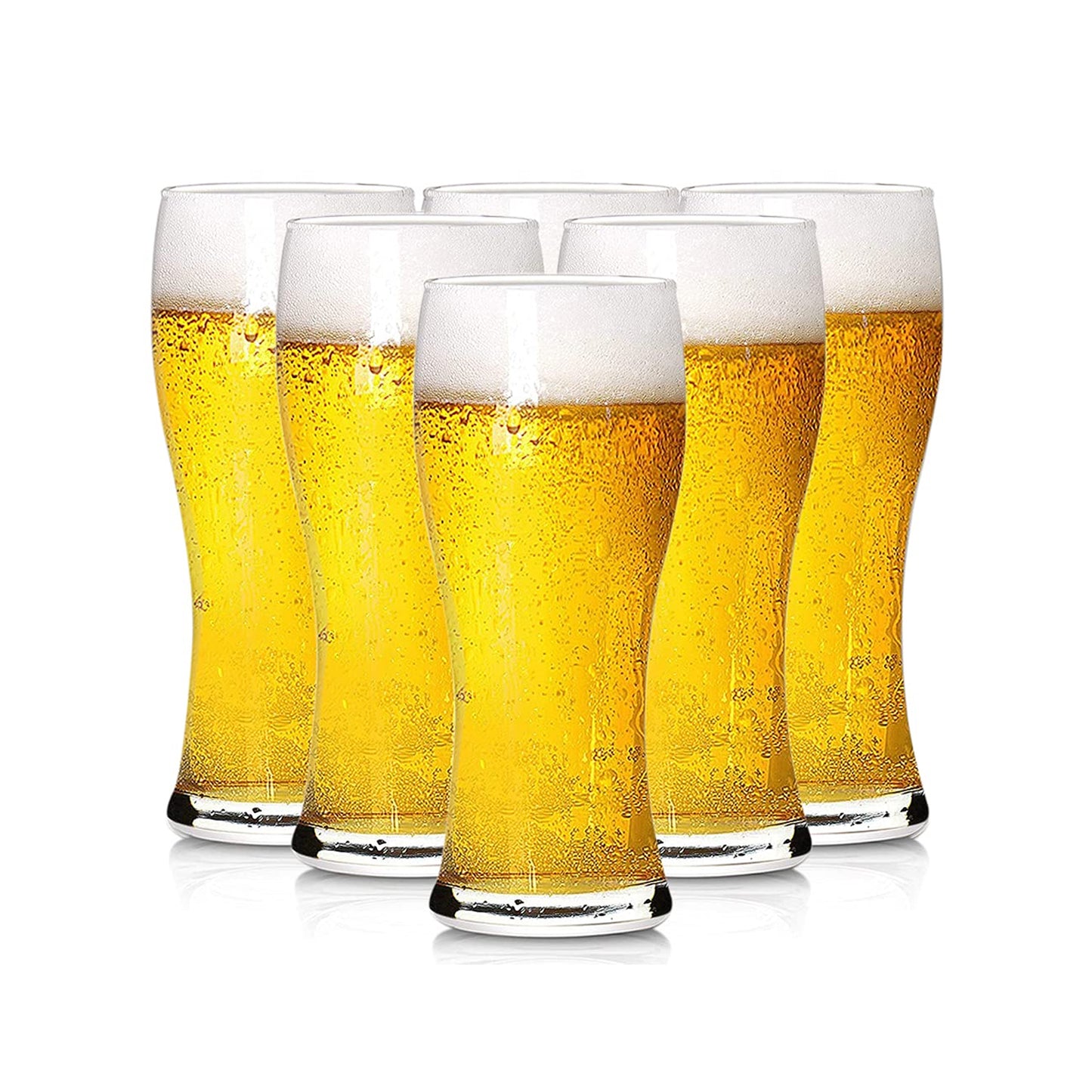 Juice Water Glass Tumbler Pure Glass (6 Pcs Set) - Happy Price - Image 4