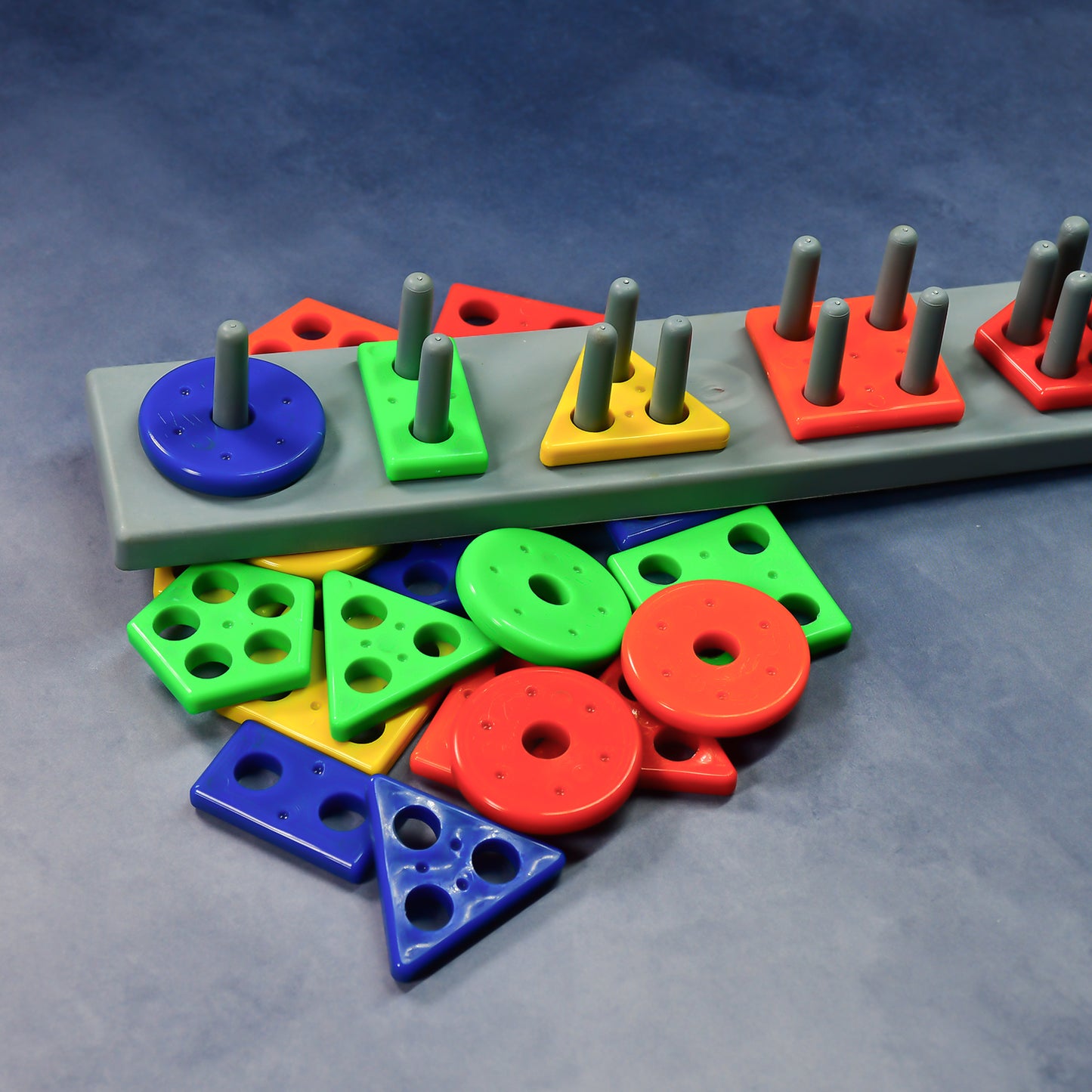 Geometric Brick - 5 Angle Matching Column Blocks For Kids - Preschool Educational Learning Toys. - Happy Price - Image 3