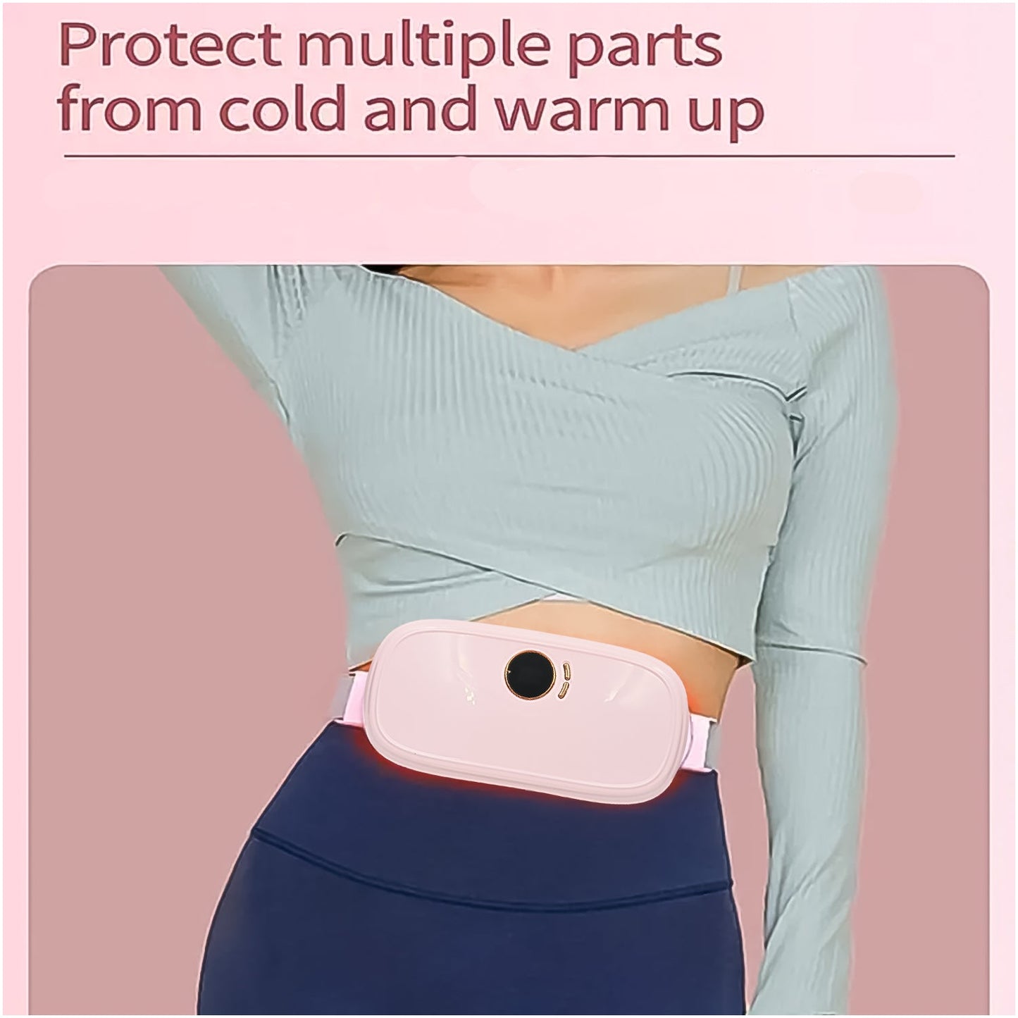 Rechargeable Smart Warm Palace Belt (1 Pc) - Happy Price - Image 3