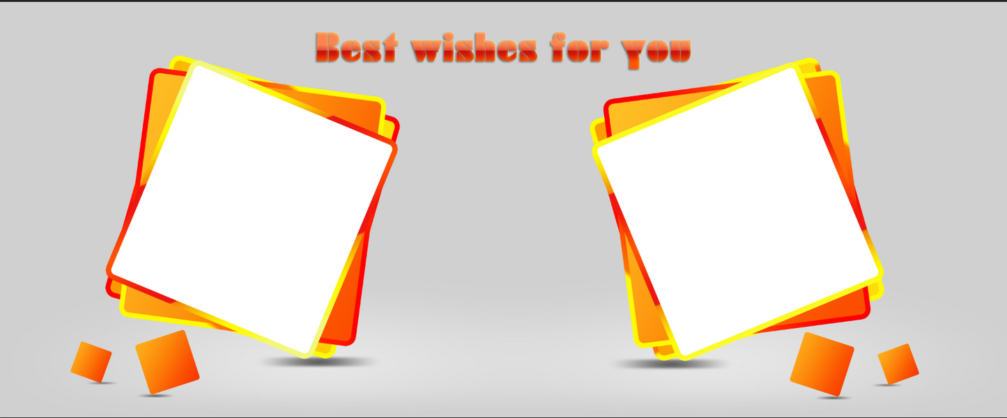 Vibrant Best Wishes – Custom Photo Print Ceramic Mug (11oz) - Dual Photo Frame Design