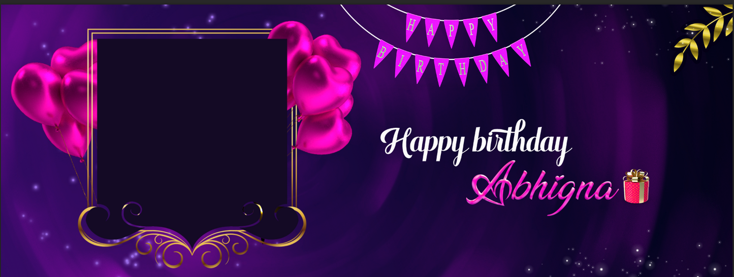 Purple Heart Celebration – Custom Photo Print Ceramic Mug (11oz) - Personalized Gift & Gold Frame Design