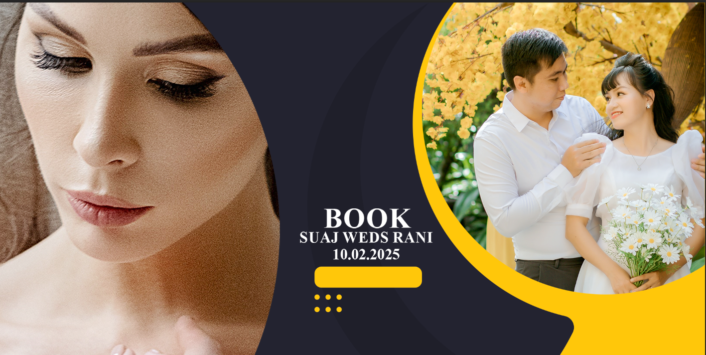 Midnight Elegance Union – Custom Photo Print Ceramic Mug (11oz) - Personalized Gift 2-Photo Layout