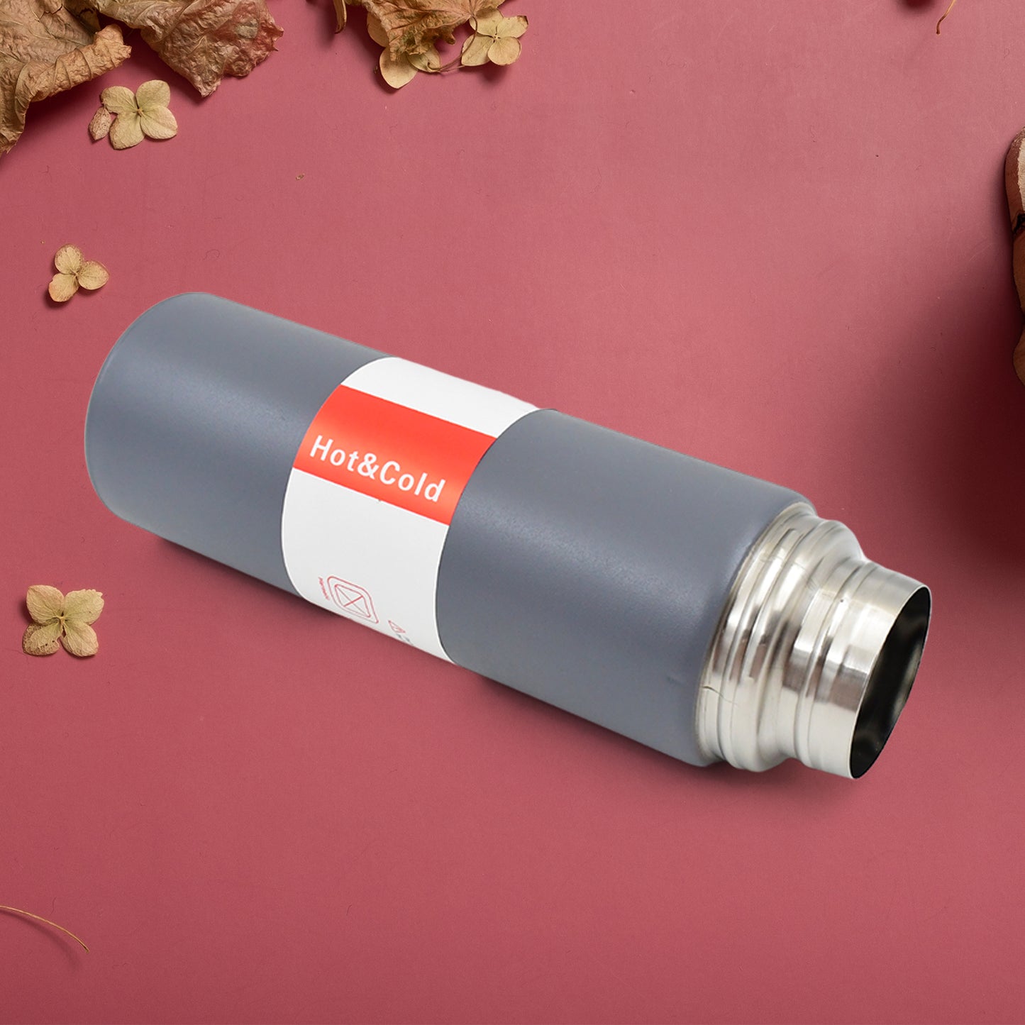 Stainless Steel Vacuum Insulated Water Bottle With Coffee  Tea Mug (500 Ml) - Happy Price - Image 4