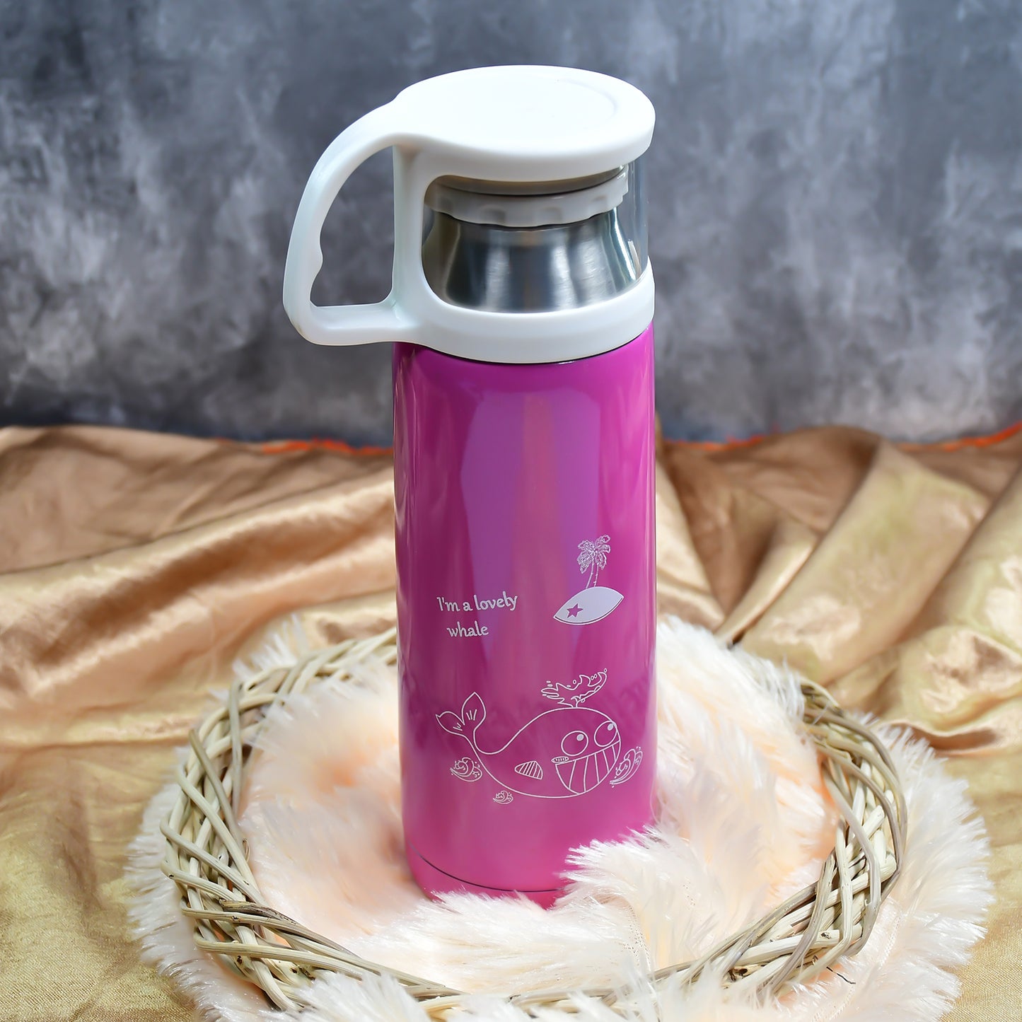 1pc Stainless Steel Mix Bottles For Storing Water And Some Other Types Of Beverages Etc. - Happy Price - Image 2