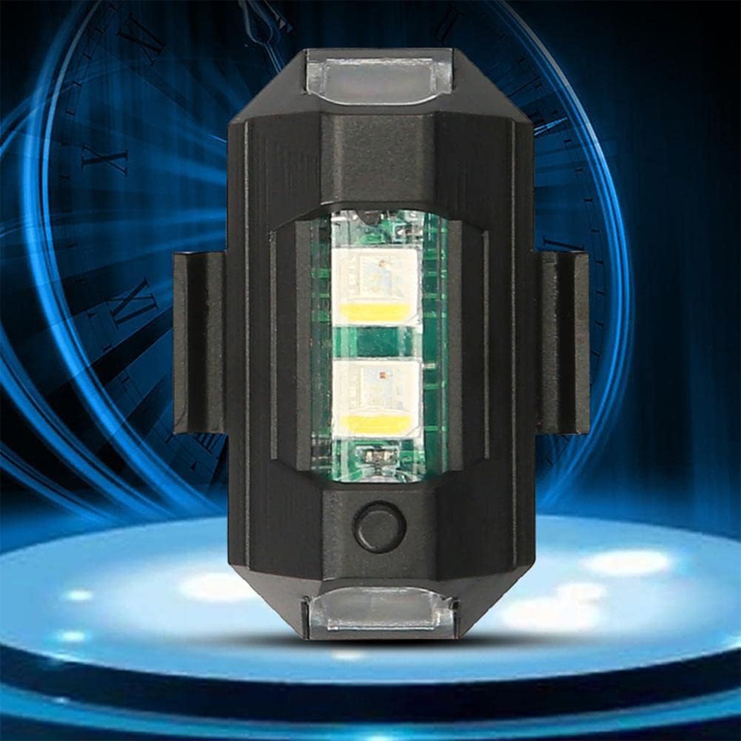 Mini Led Strobe Lights Waterproof Lights Lightweight Rgb Led Lights Drone Strobe Lights Veicle Anti-collision Strobe Light Bike Motocycle Lights Usb Recharge  Multi-colors - Happy Price - Image 2