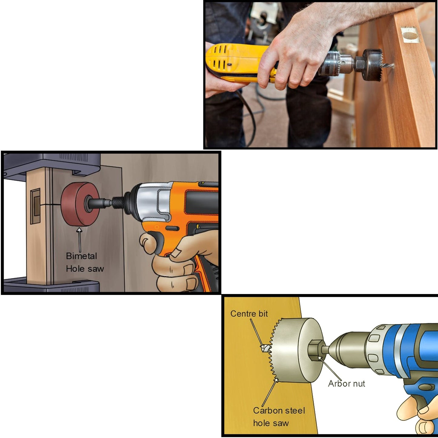 12 Pcs 19-64mm Hole Saw Kit - Happy Price - Image 6