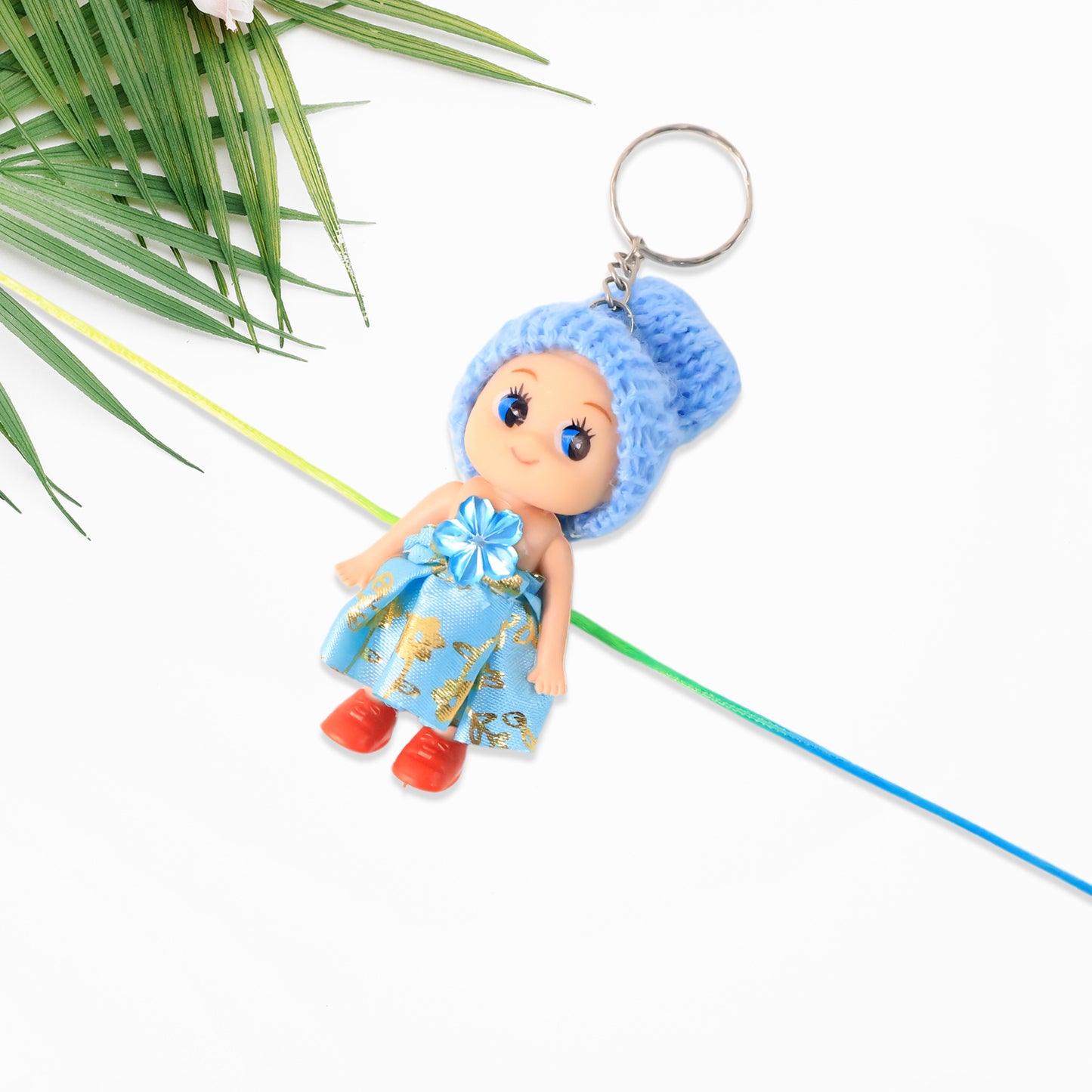 Kids' Doll Rakhi with Keychain - Soft Toy Decorative Rakhi for Boys & Girls