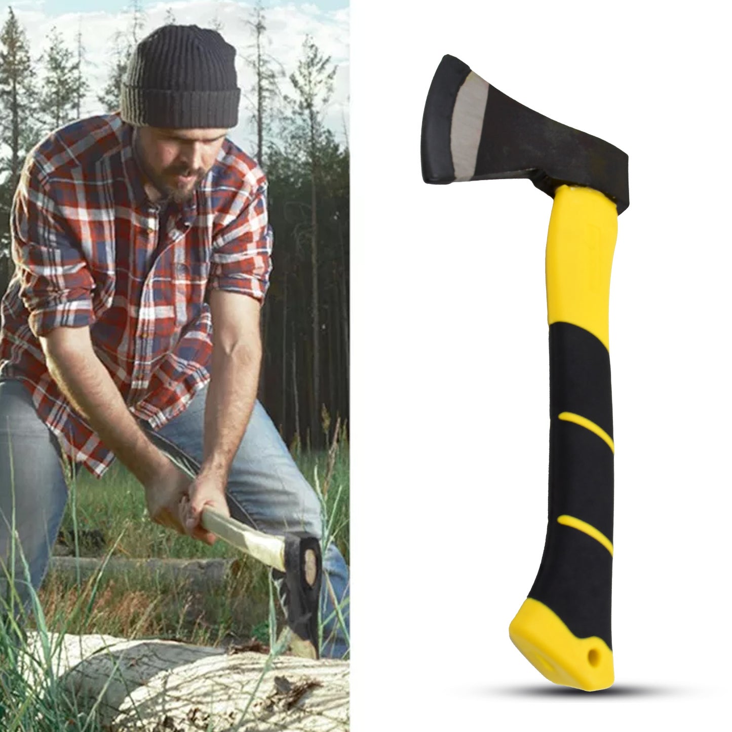 Gardening Tools Hatchet Axe Pick Axe (537 Gm) - Happy Price - Image 3