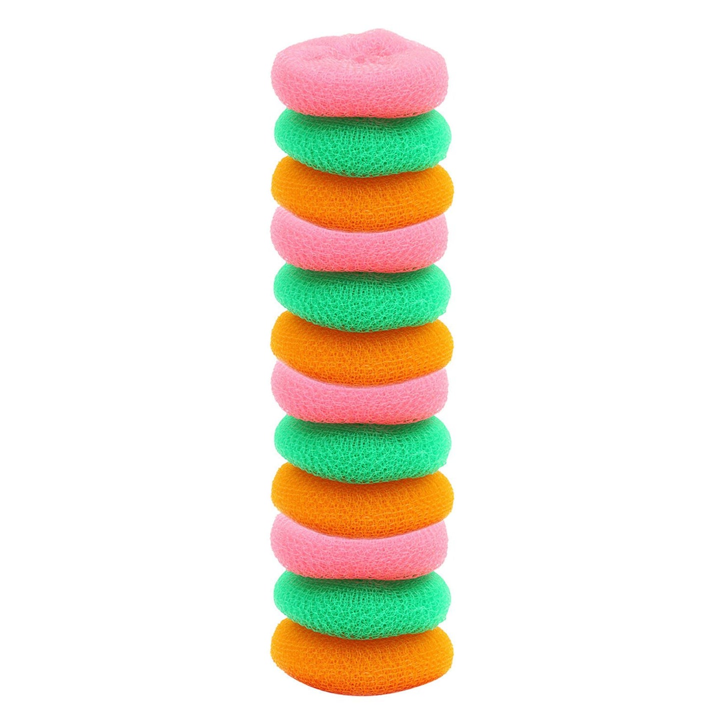Plastic Scrubber Round Nylon Scrubbers (Pack Of 12) - Happy Price - Image 7
