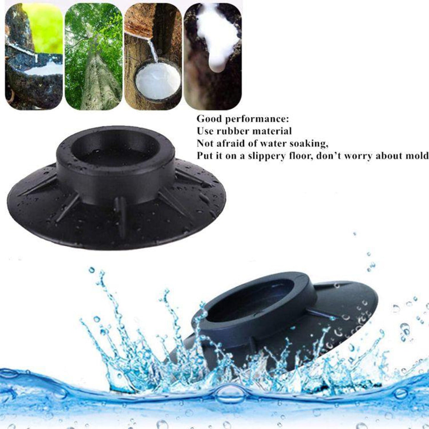 4 Pc Furniture Vibration Pad Used To Hold And Supporting Tables And Stools In All Kinds Of Places Like Household And Official Etc. - Happy Price - Image 7
