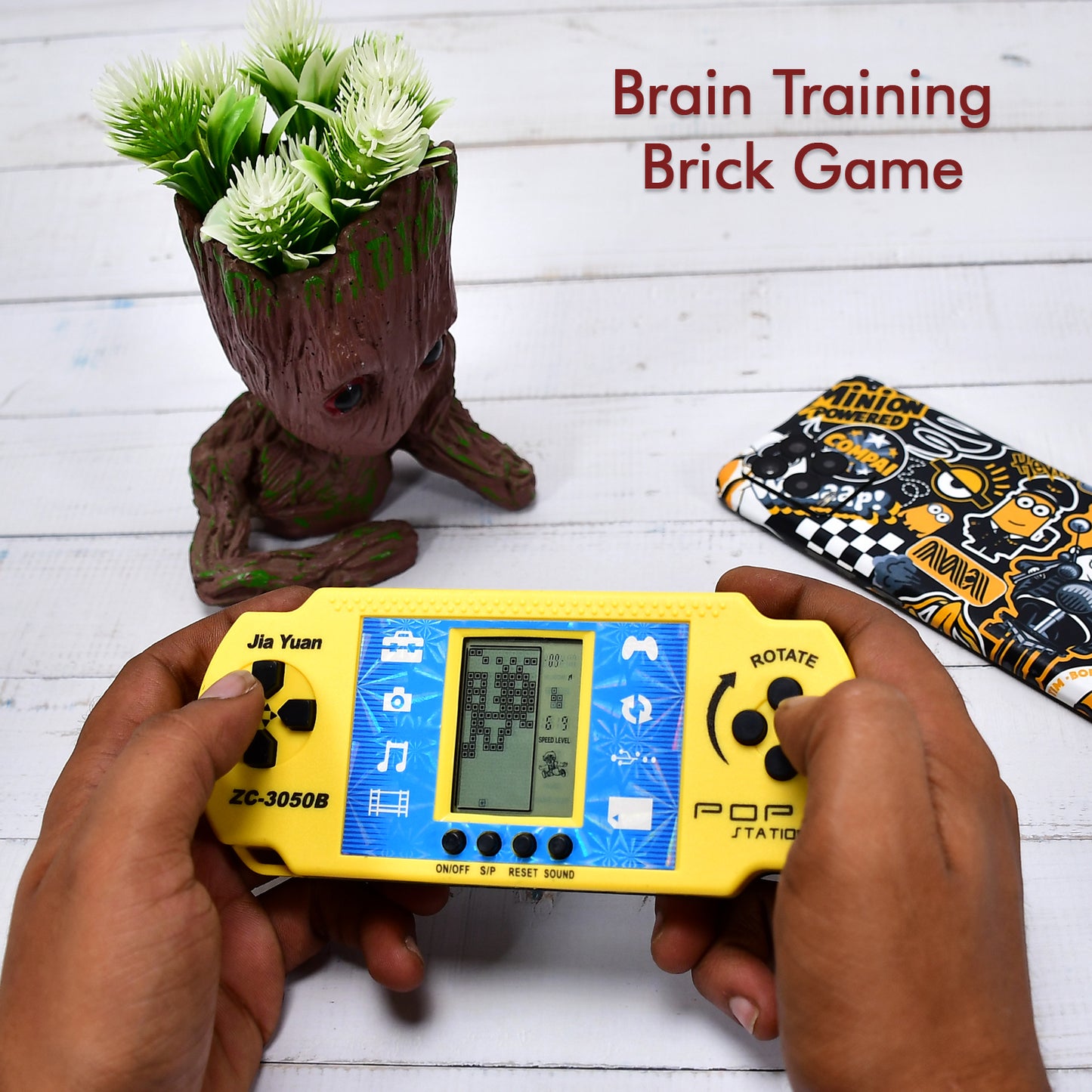 POP Station Handheld Retro Video Game Console with Rotating Control - Happy Price - Image 2