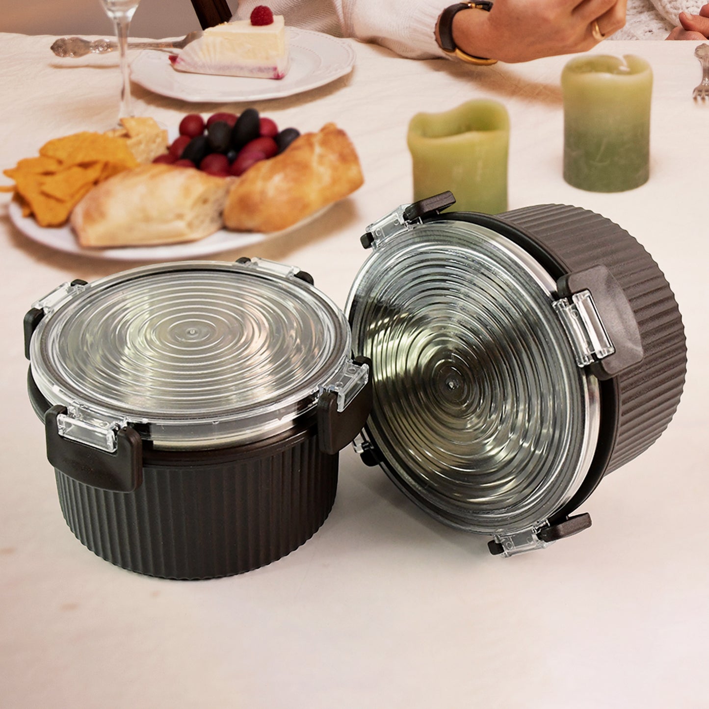 Apex Rustic Jar Set  2 Pcs 450ml Each Approx - Happy Price - Image 6