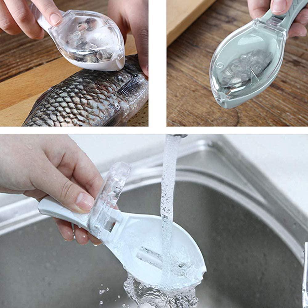 Fish Scale Scraper Peeler Fish Tools Kitchen - Happy Price - Image 3
