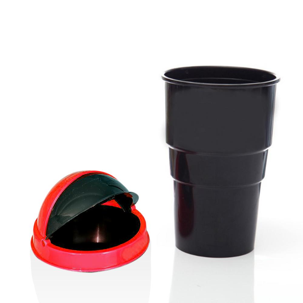 Plastic Car Mini Dustbintrash Bin Dust Case Best For Traveling (Multicolour) - Happy Price - Image 3