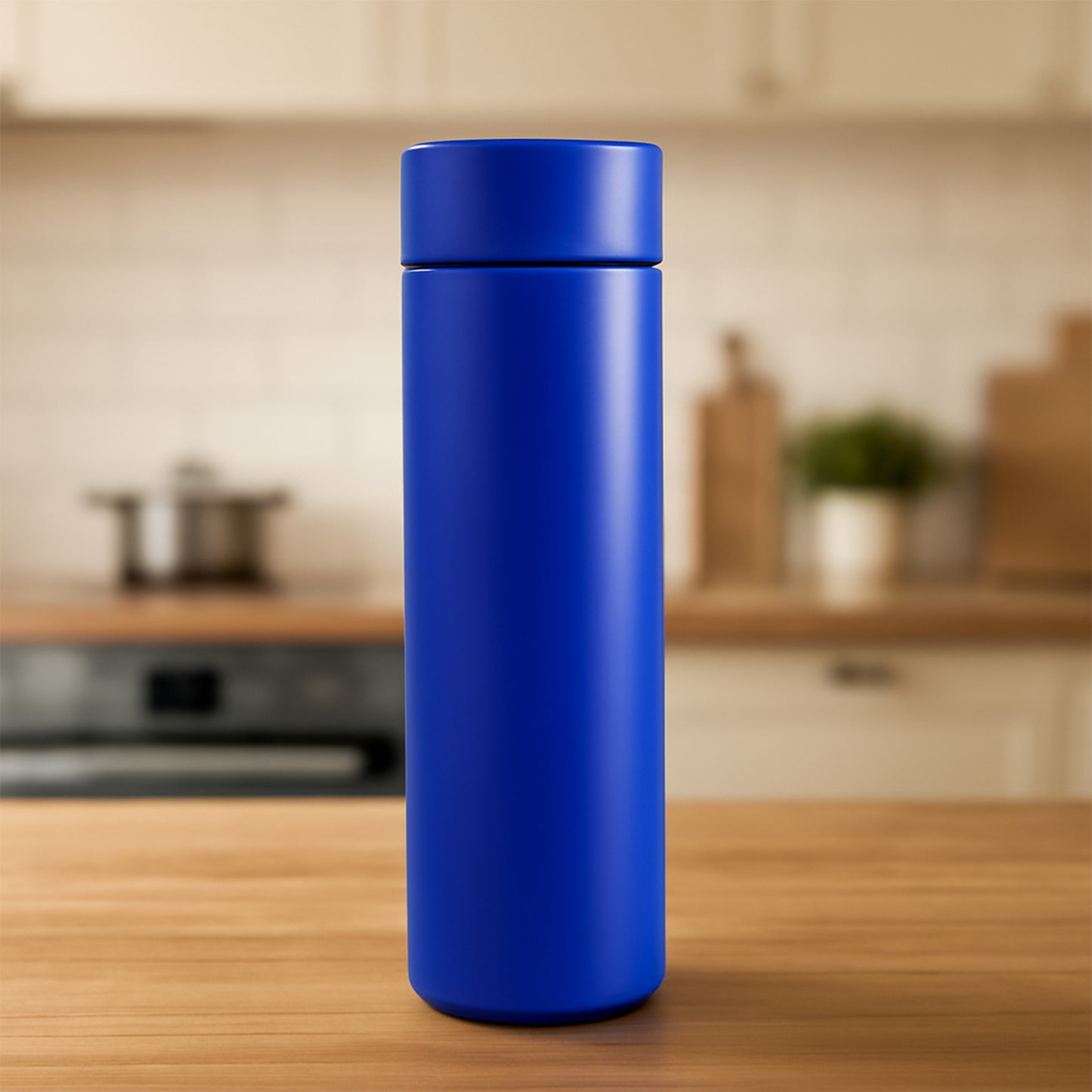 Blue Vacuum Insulated Water Bottle (1 Pc  500ml) - Happy Price - Image 4