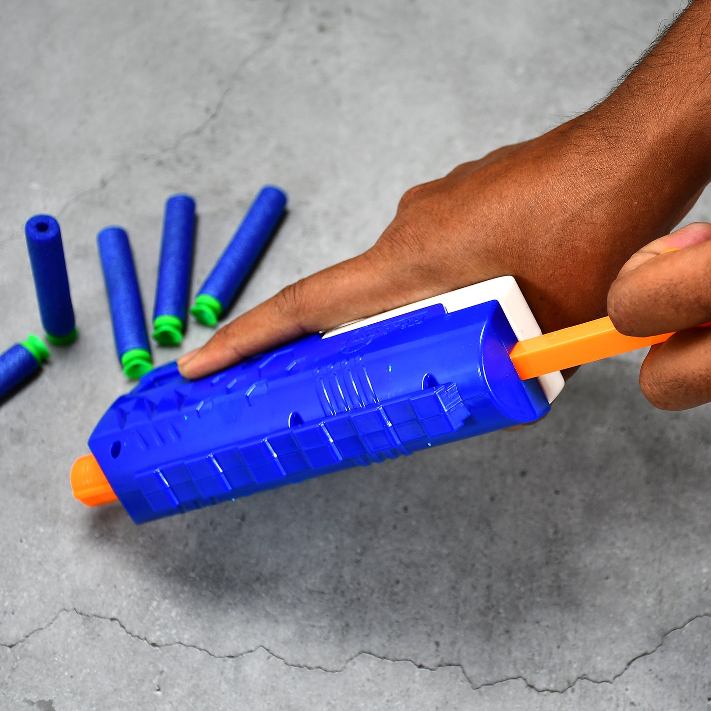 Hi-arm Gun With 10xfoam Suction Bullet Made With Abs Plastic Solid Build Target Shooting - Happy Price - Image 4