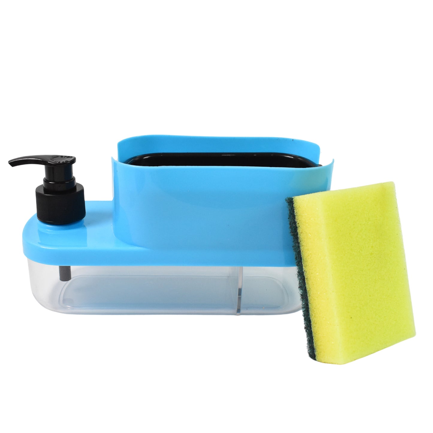 3-in-1 Kitchen Soap Dispenser with Sponge Holder