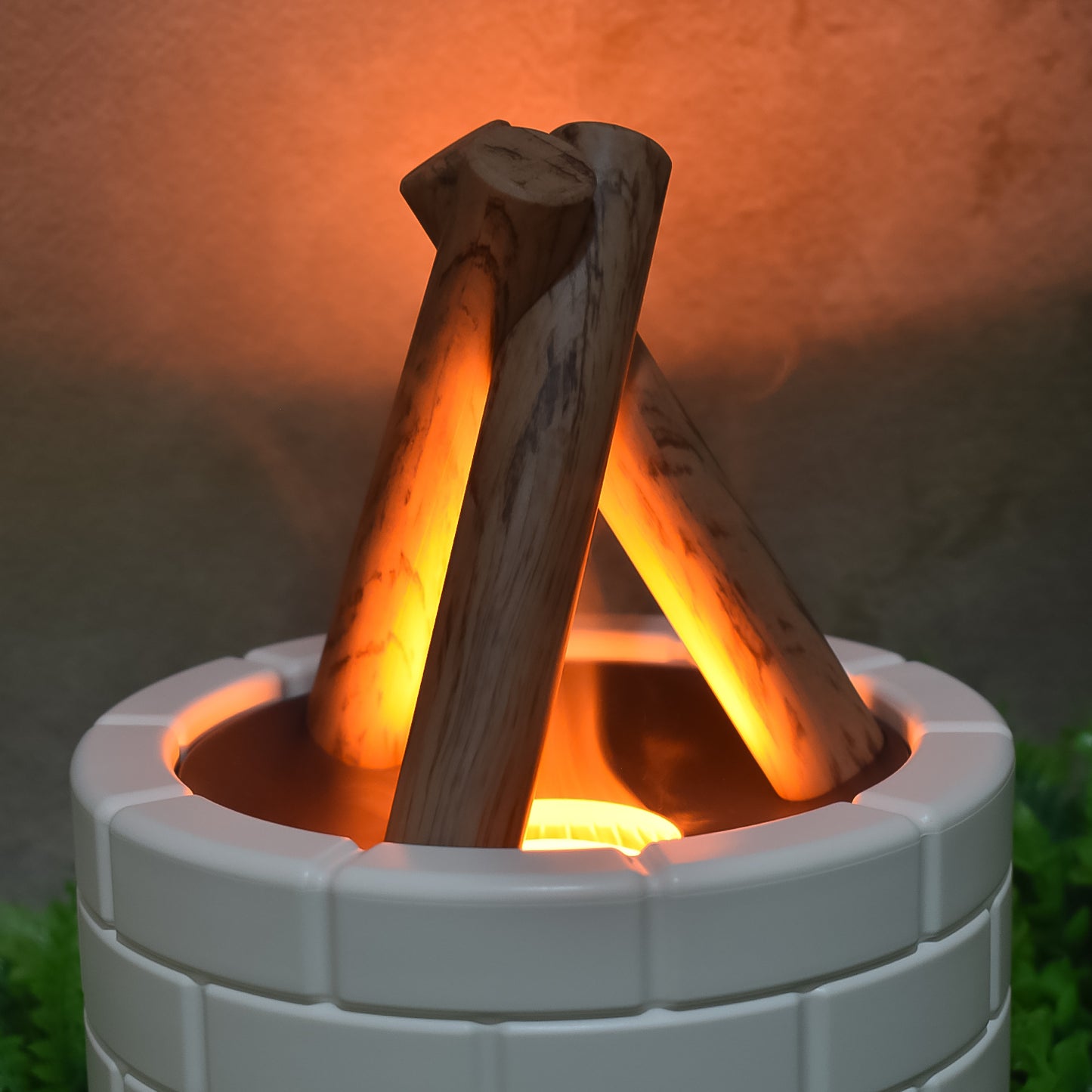 Bonfire Shaped Diffuser Essential Oil Diffuser Multi Function Flame Oil Diffuser (1 Pc) - Happy Price - Image 5