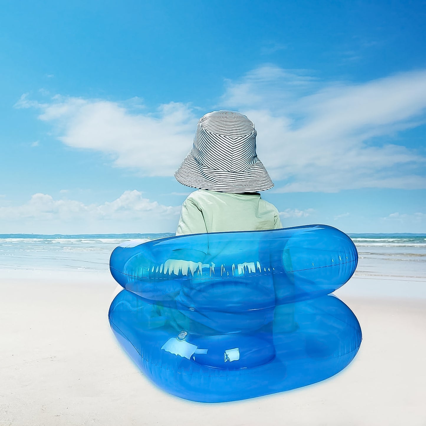 Inflatable Sofa Chair For Boys And Girls Suitable For Camping (28 Inch Approx  1 Set) - Happy Price - Image 2