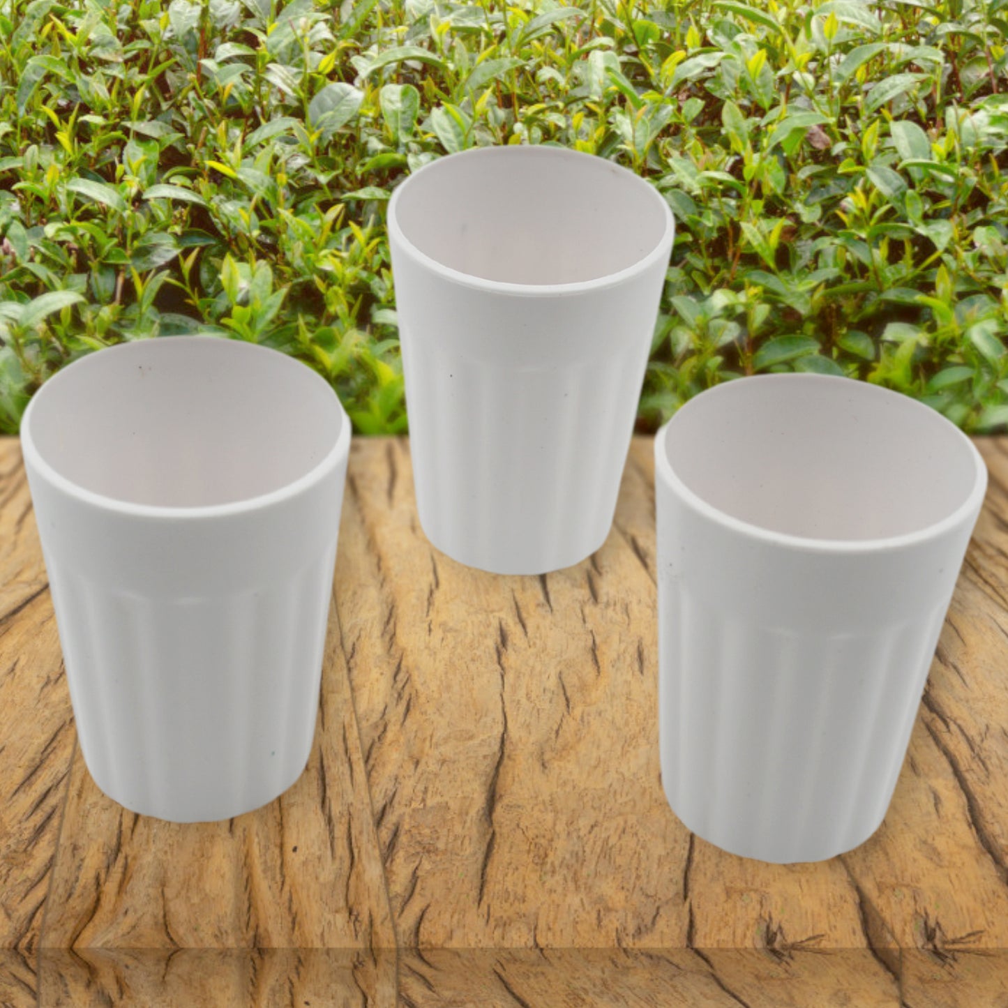Small Plastic Coffee  Tea Cups Reusable Plastic Cup Mug Lightweight Microwavable Dishwasher Safe Unbreakable Camping Coffee Mugs For Tea Milk Water Juice Tea (3 Pcs Set) - Happy Price - Image 5
