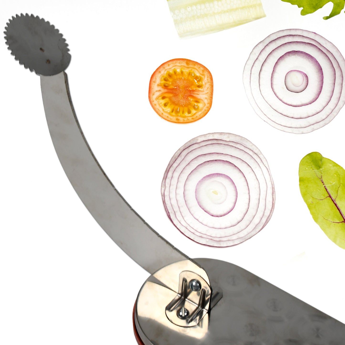 Steel Vegetable Cutter Premium Quality Cutter For Fruit  Vegetable  Meat Cutting Use ( Color Box ) - Happy Price - Image 6
