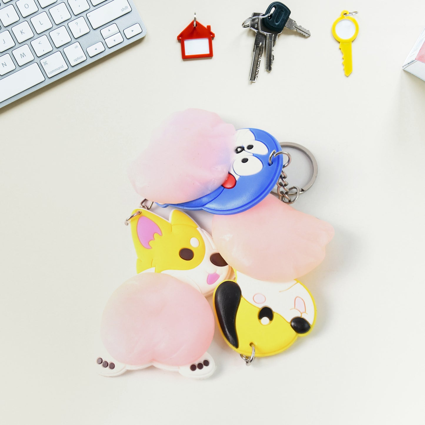 Cartoon Animal Keychain (1 Pc  Mix Design) - Happy Price - Image 5