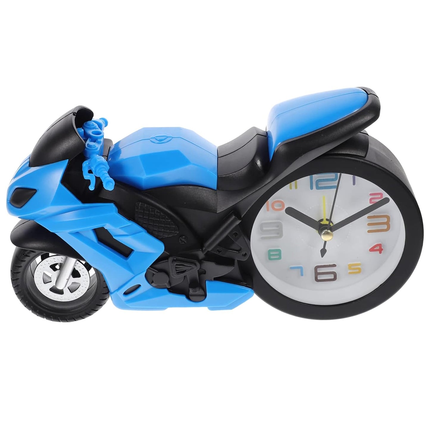 Fashioned Alarm Clock Novelty Retro Motorcycle  Motorbike Engine Style Clocks Alarm Clock Desktop Decoration Kids Gift - Happy Price - Image 4