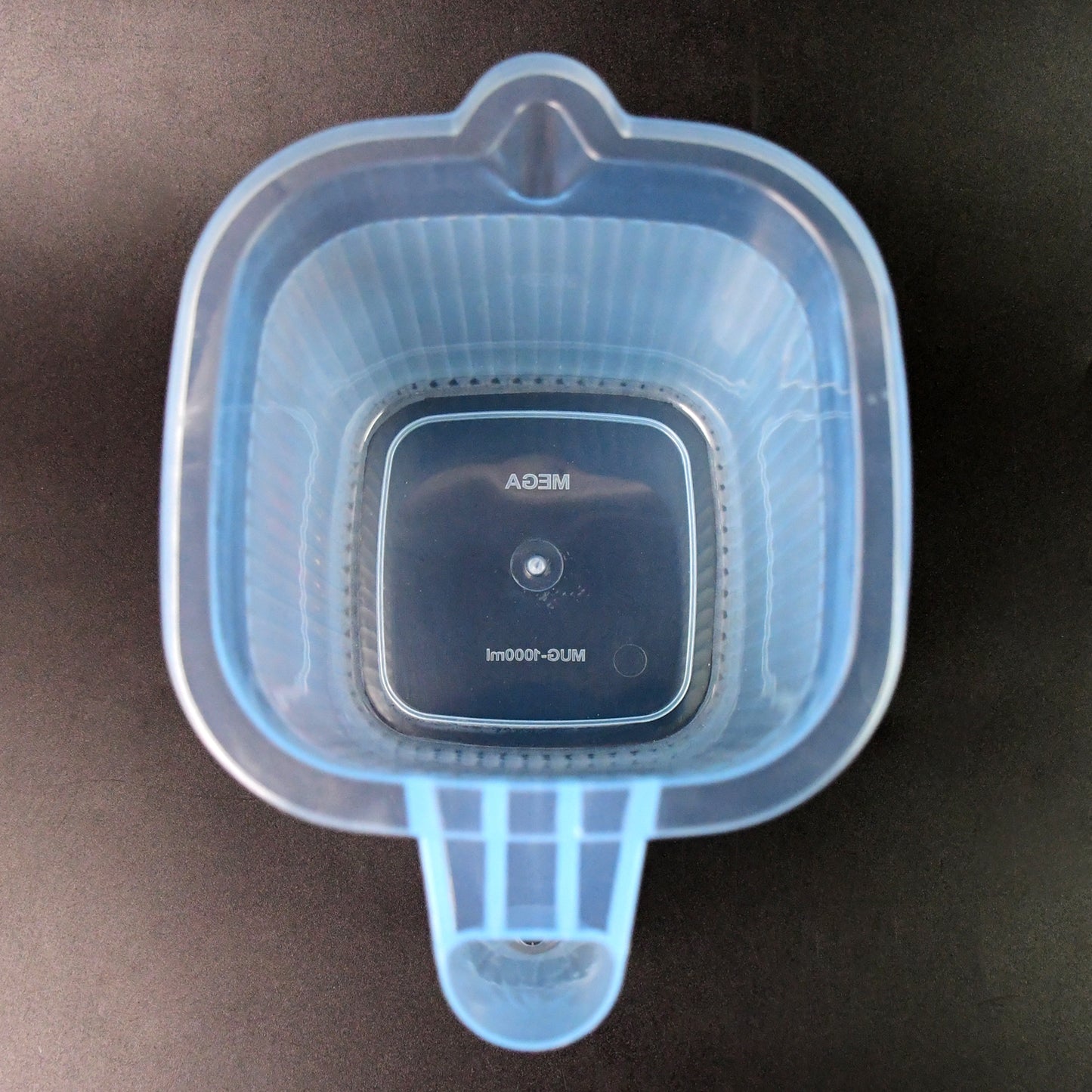 Plastic Square Transparent  Bath Water Mug (1 Pc  1000 Ml  Mix Color) - Happy Price - Image 3