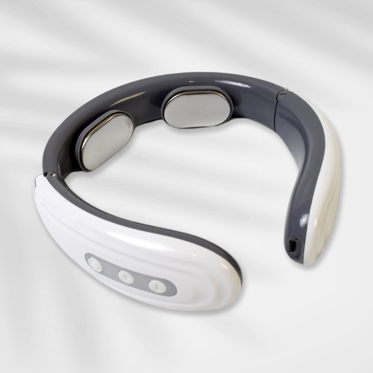 2 Heads Smart Electric Neck And Back Pulse Massager (1 Pc  Mix Design) - Happy Price - Image 5