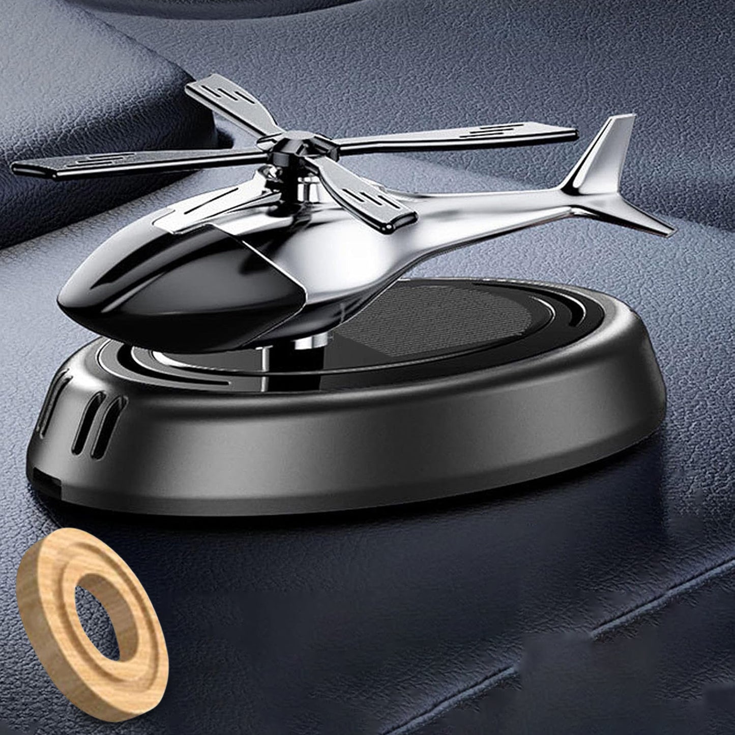 Car Dashboard Perfume Diffuser With Rotating Blades (1 Set) - Happy Price - Image 6