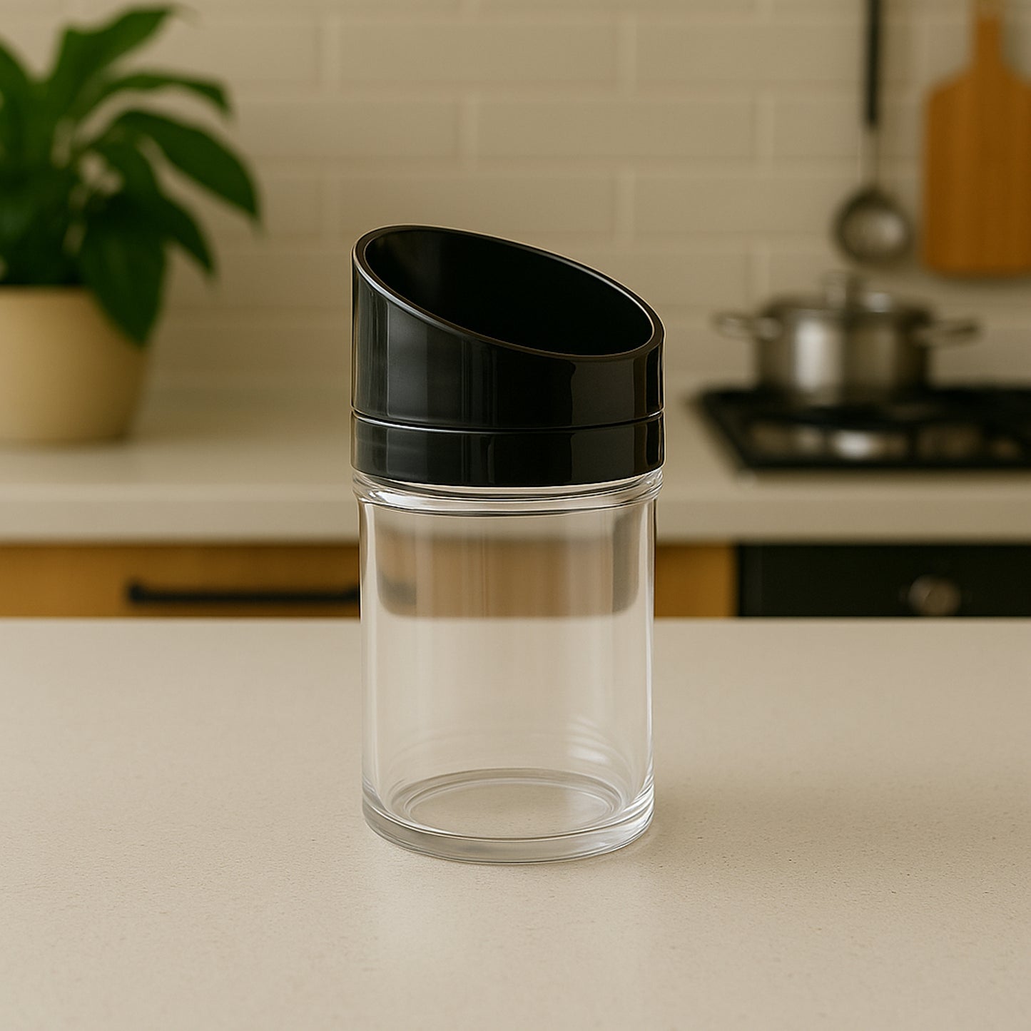 Apex Slant-lid Kitchen Storage Jar Set (2 Pc) - Happy Price - Image 6