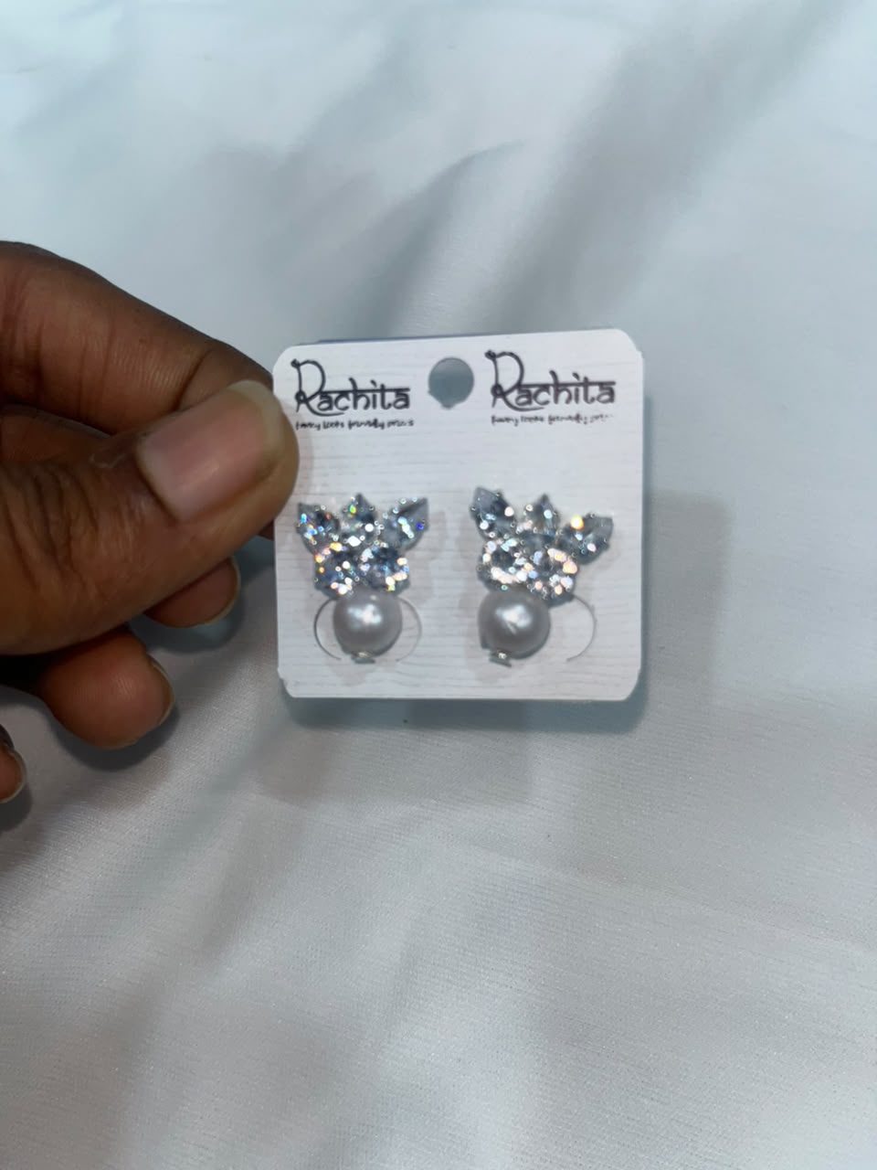 Pearl & Crystal Earrings Combo for Women – Set of 5 Pairs | Stylish Statement & Party Wear Earrings