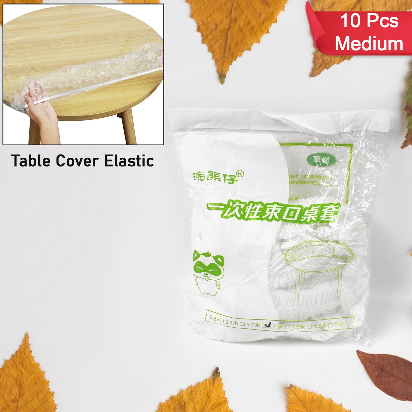 Medium Elastic Table Cover Bag Table Protector Bag 1.4 Mtr. (10 Pcs Set) - Happy Price - Image 2
