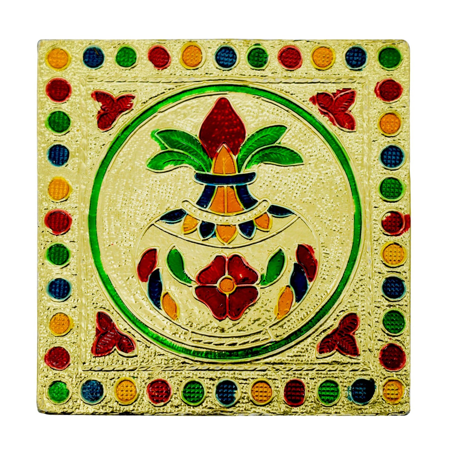 Designer Wooden Bajot for Pooja & Home Decor