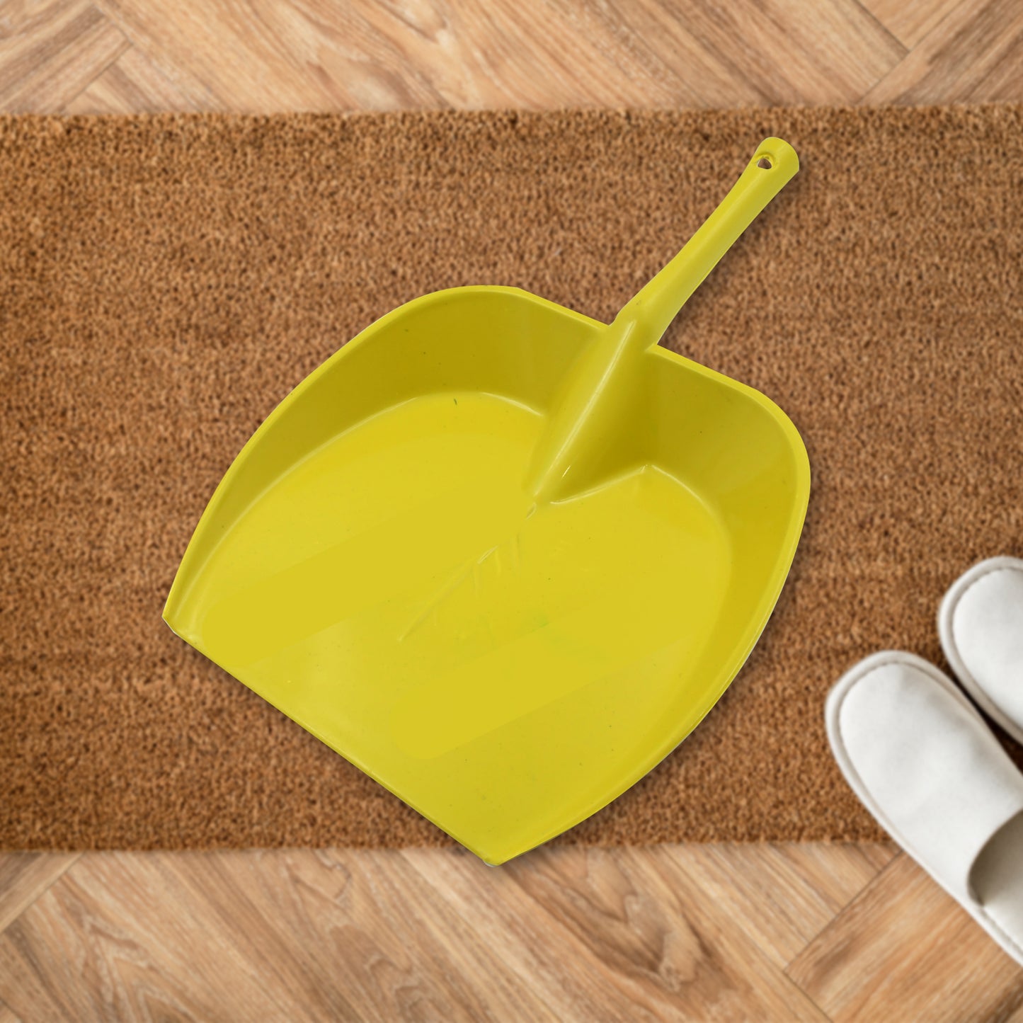 Dustpan With Long Handle Dust Collection Dust Pan Tray For Kitchen Home Office Bathroom Etc (1 Pc  Multicolor ) - Happy Price - Image 7