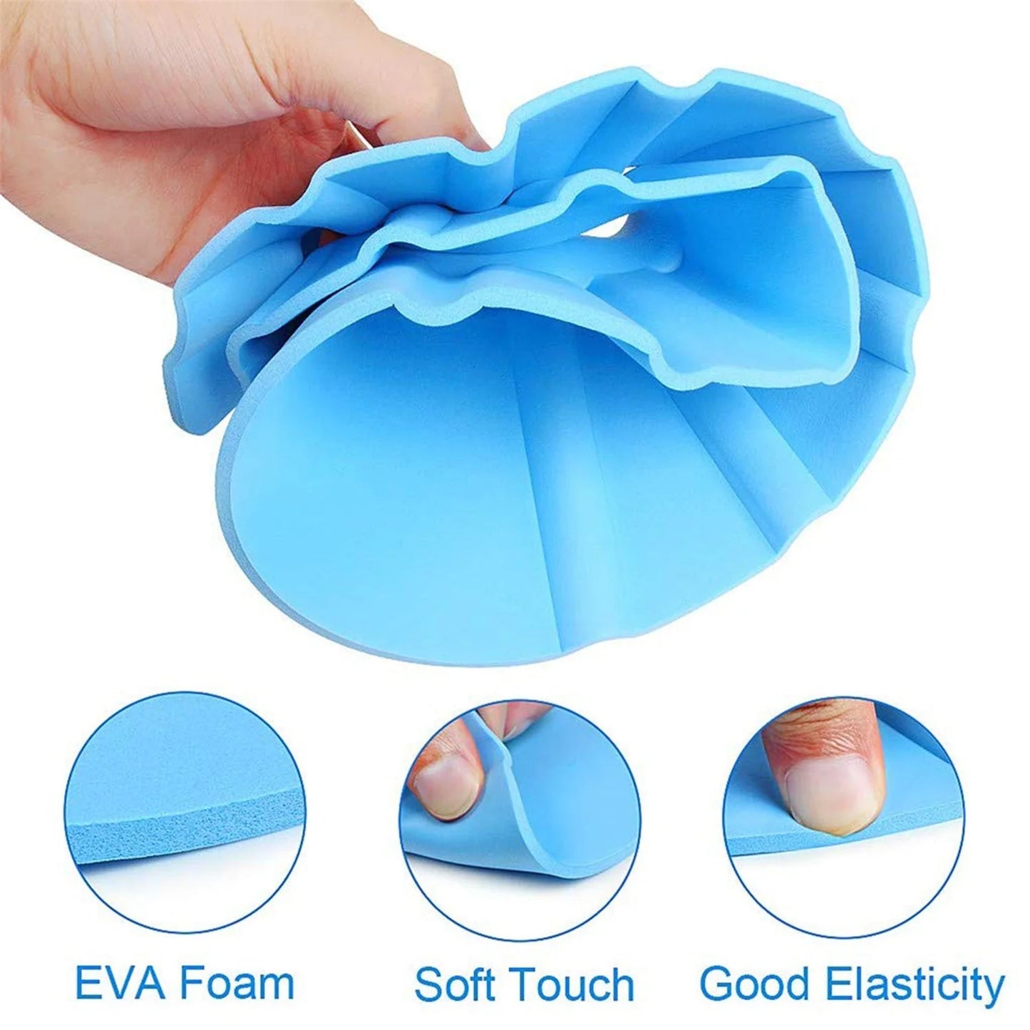 Adjustable Safe Soft Bathing Baby Shower Hair Wash Cap For Children Baby Bath Cap Shower Protection For Eyes And Ear - Happy Price - Image 5