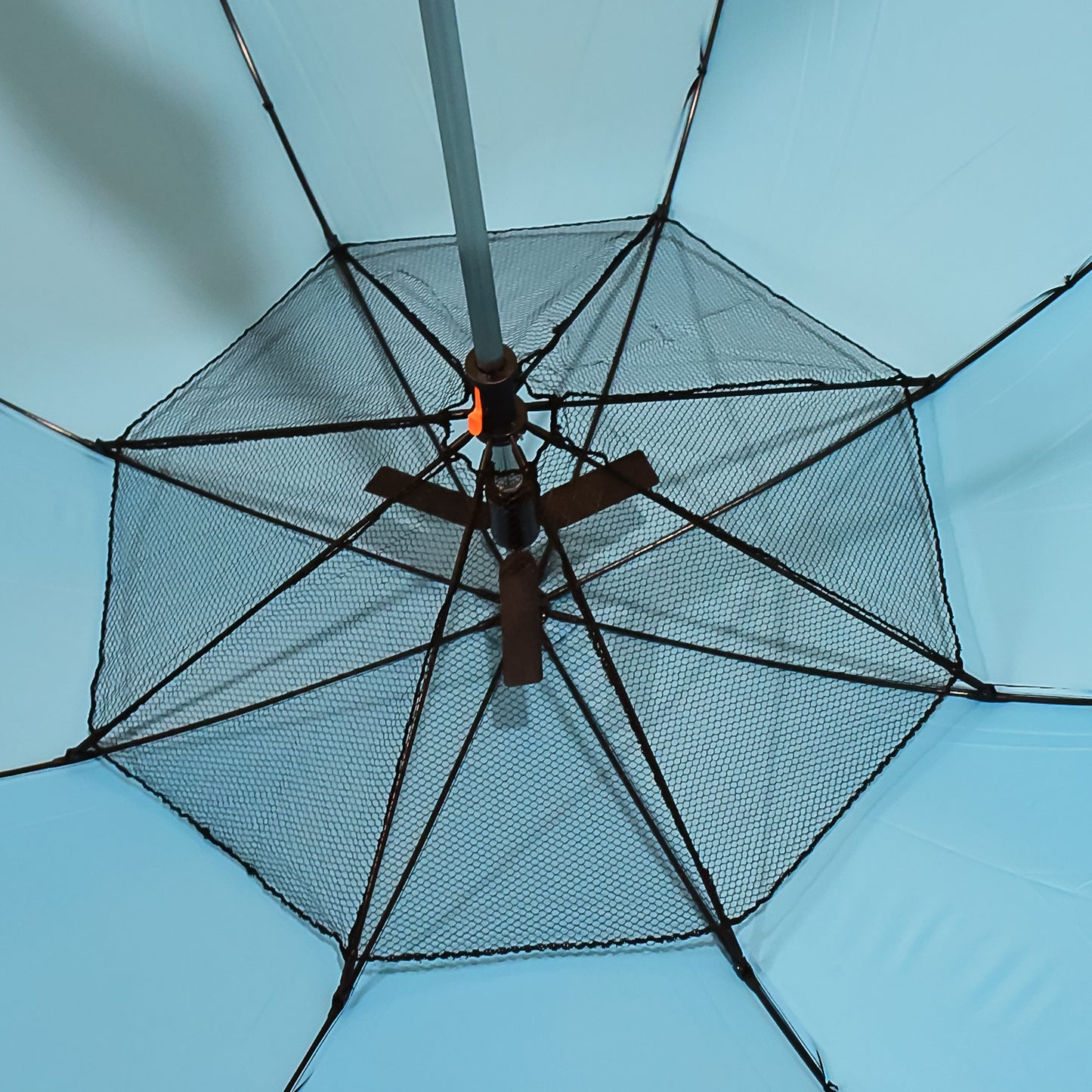 Sun Umbrella With Inside Fan  Power Bank Umbrellas For Summer (1 Pc) - Happy Price - Image 3