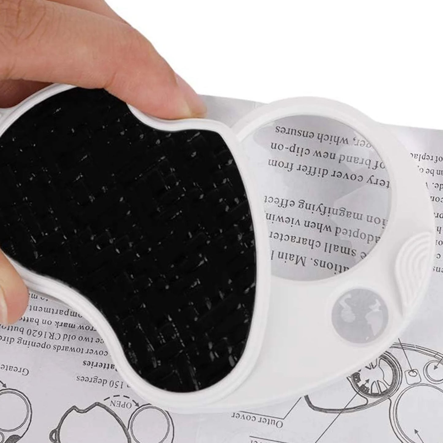 Double-magnification Led Magnifiers With Light (1 Pc  Small) - Happy Price - Image 6
