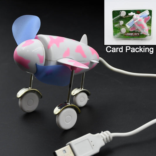 Plane Shape Usb Plane Unique Design Fan Energy Saving Fan For Laptop  Computer Desktop Fan - Happy Price - Image 1